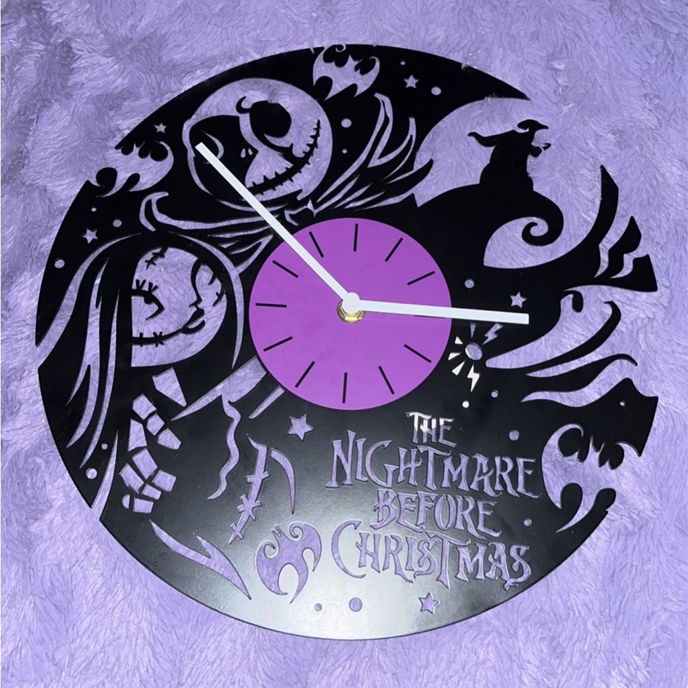Nightmare before Christmas wall clock